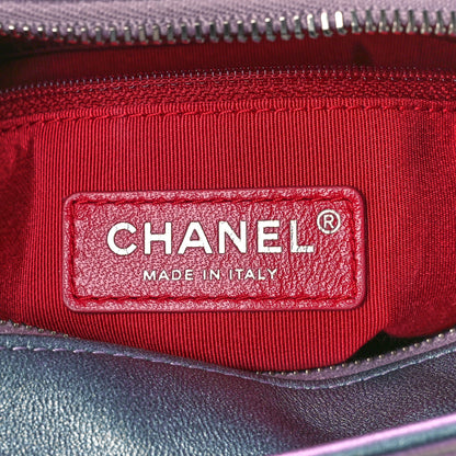 Chanel Iridescent Lambskin Calfskin Quilted Small Gabrielle Hobo Light Purple 6 of 9