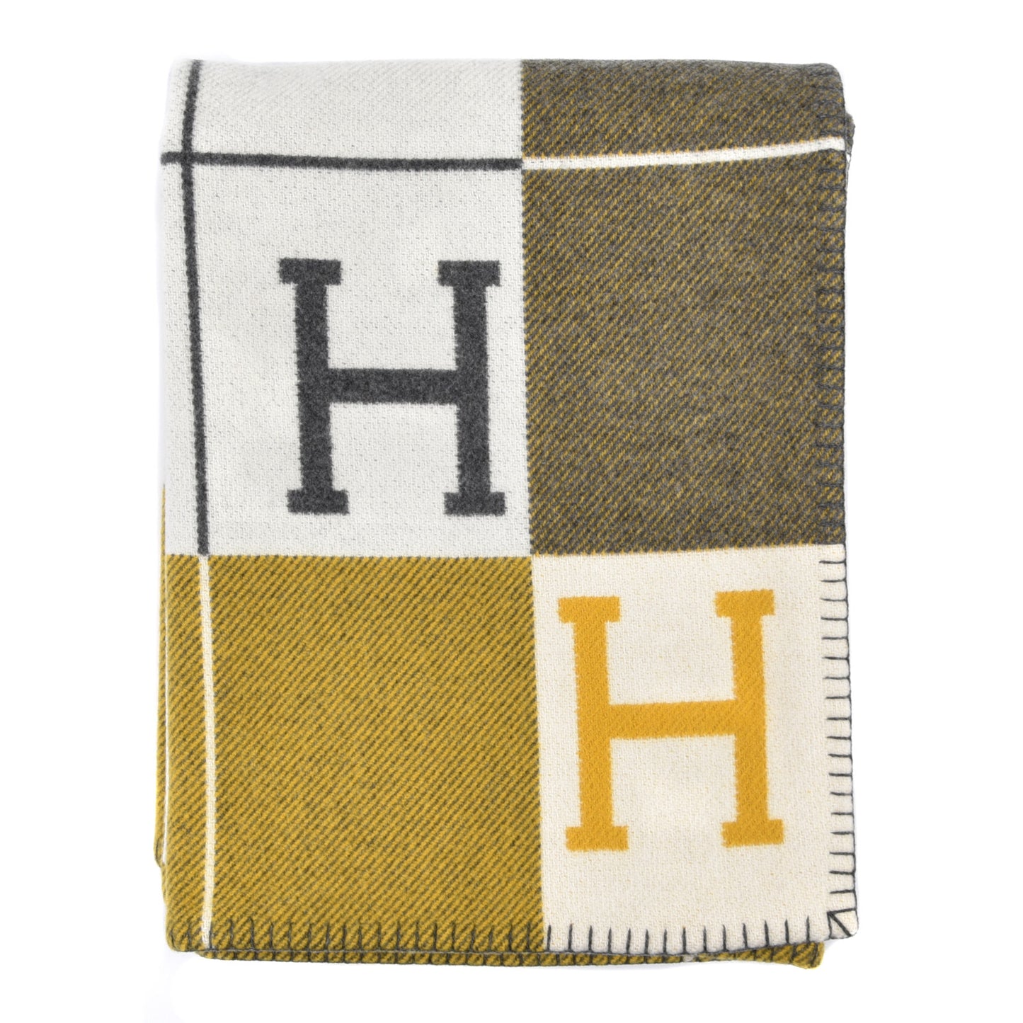 Wool Cashmere Avalon III Blanket Gris Soleil