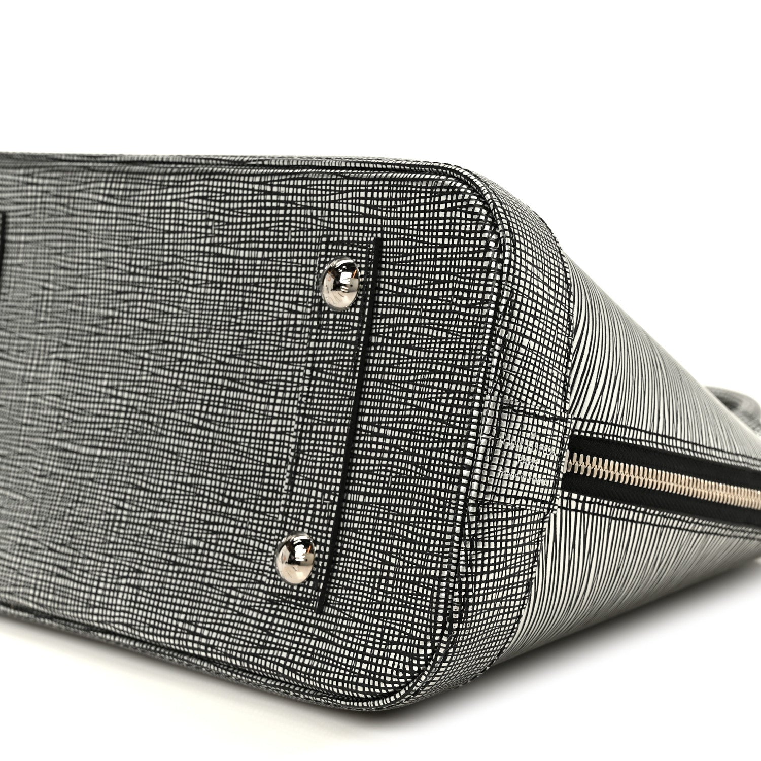 Louis Vuitton Epi Alma PM Platine 10 of 11