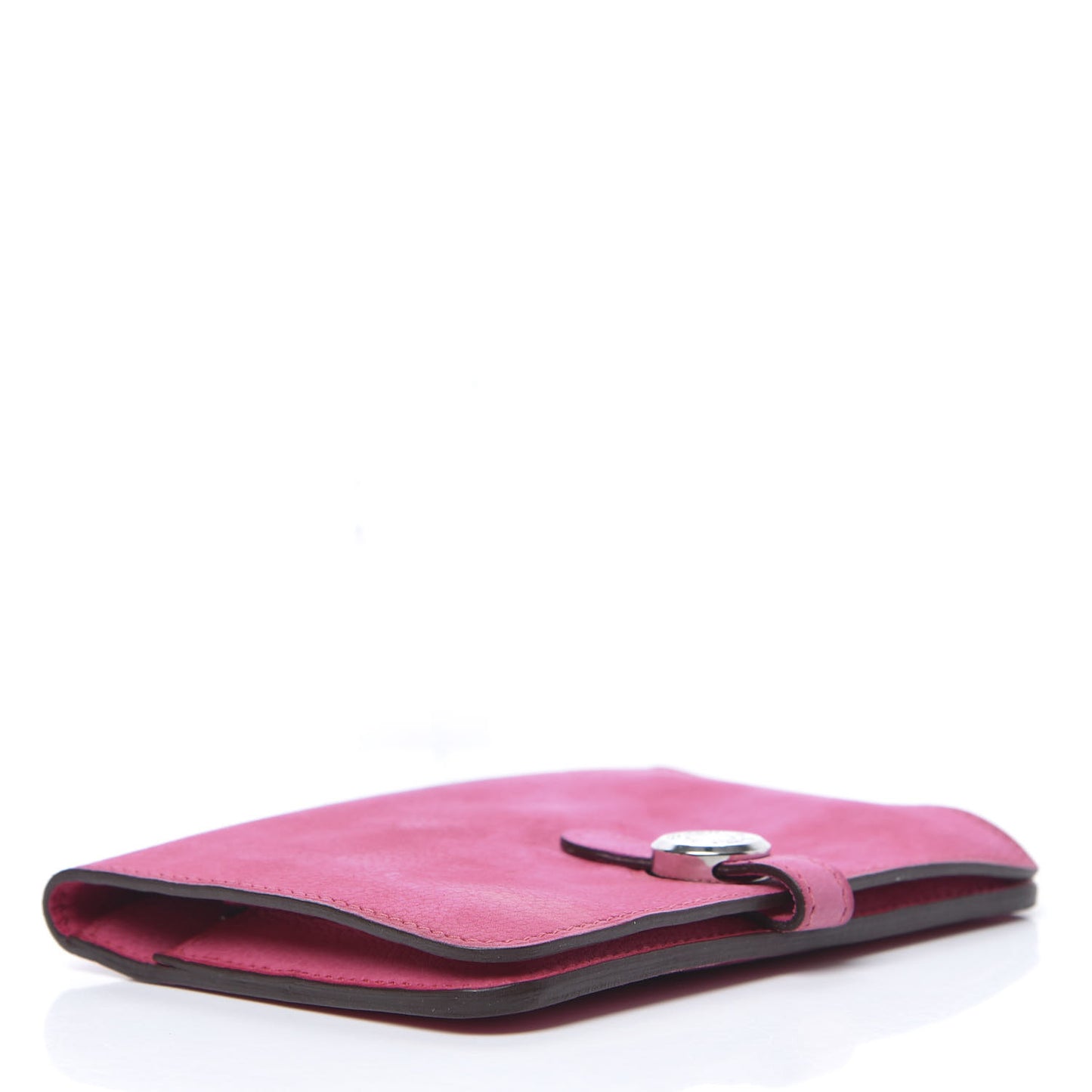 Taurillon Gaucho Dogon Compact Wallet Fuchsia