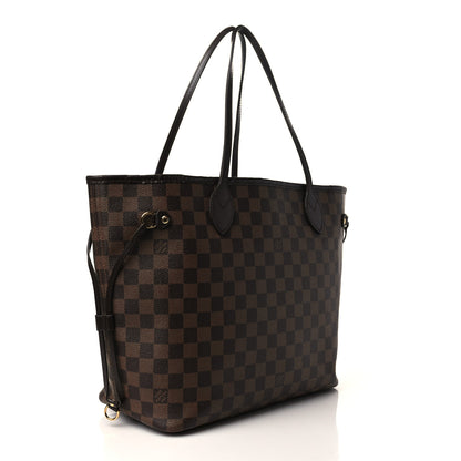 Louis Vuitton Damier Ebene Neo Neverfull MM Rose Ballerine 3 of 10