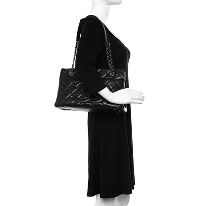 Chanel Caviar Quilted Timeless CC Soft Tote Black 2 of 12
