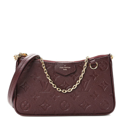 Louis Vuitton Empreinte Easy Pouch On Strap Wine 1 of 10