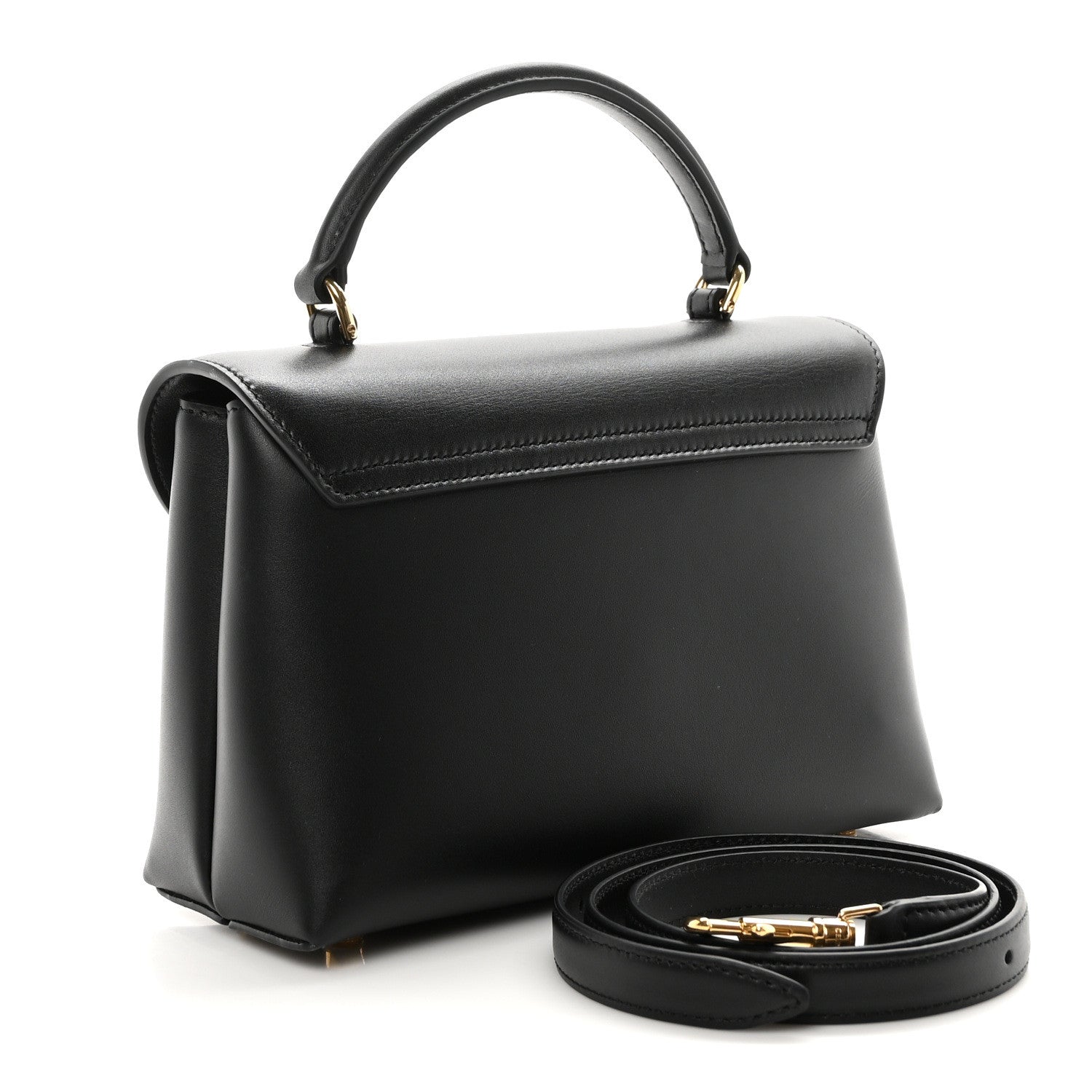 Celine Smooth Satinated Calfskin Teen Nino Black 3 of 9