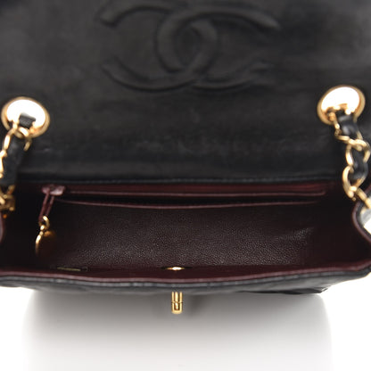 Chanel Lambskin Quilted Mini Square Flap Black 5 of 7