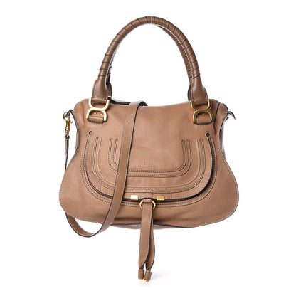 Chloe Calfskin Medium Marcie Satchel Nut 1 of 11