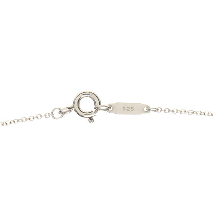 Tiffany Sterling Silver Letter D Round Pendant Necklace 4 of 5