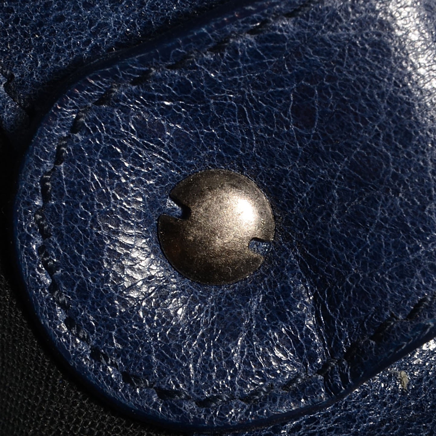 Chevre Besace Messenger Flap Bag Marine