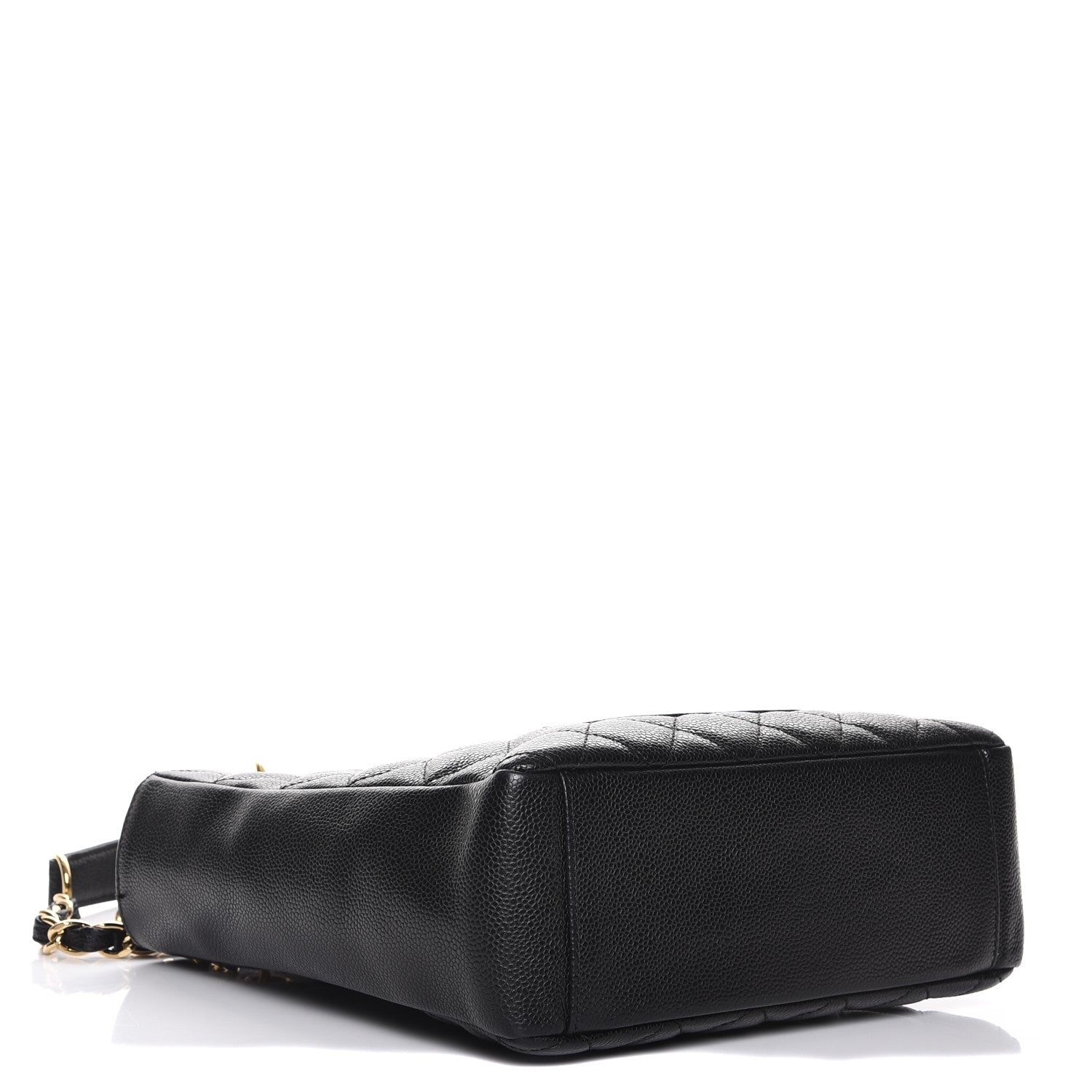 Chanel Caviar Quilted Petit Shopping Tote PST Black 4 of 8