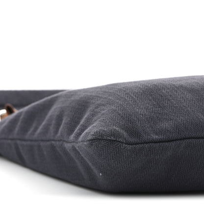 Hermes Canvas Swift Aline Grooming Bag Navy 9 of 11