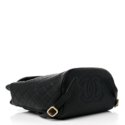 Chanel Caviar Quilted Filigree Backpack Black 4 of 13