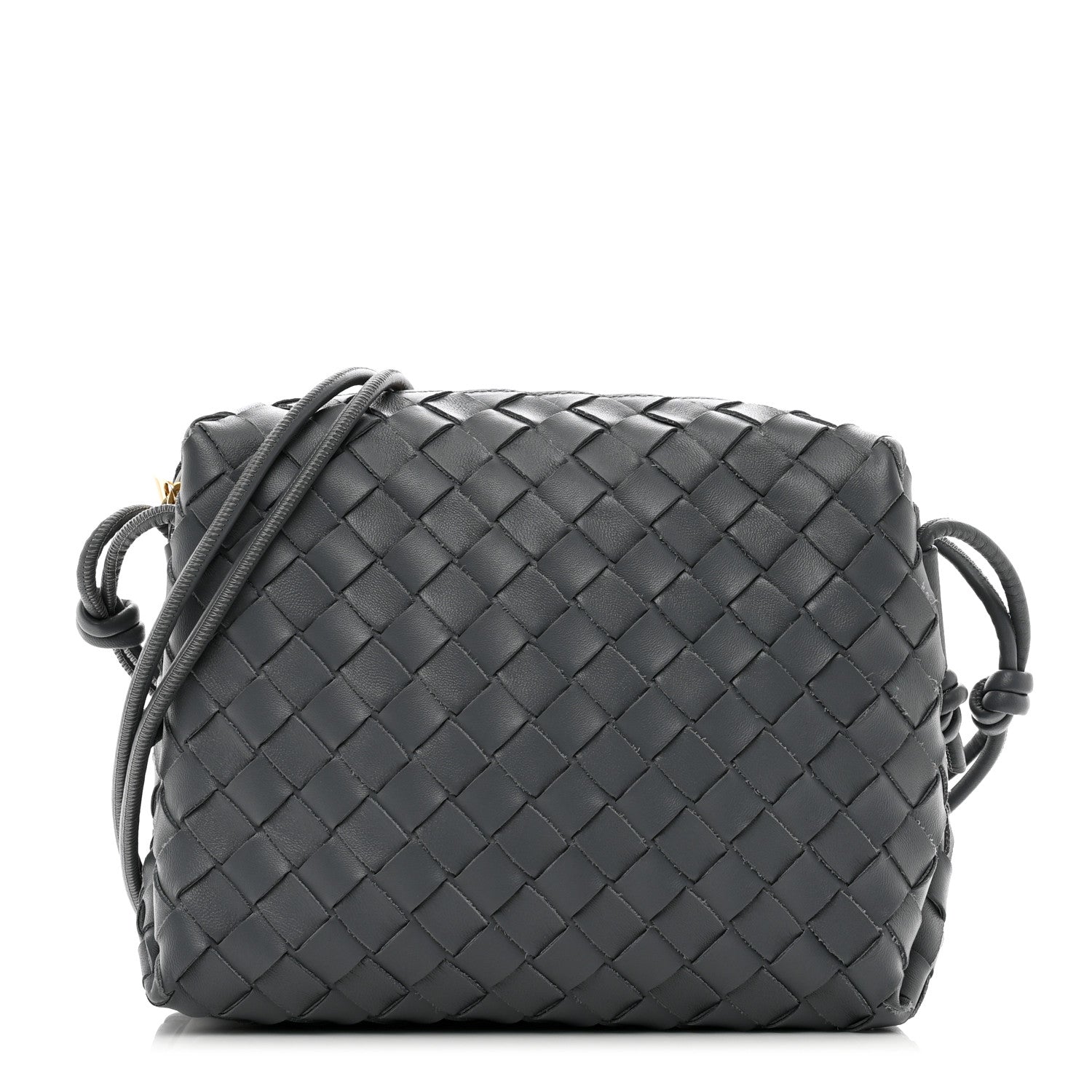 Bottega Veneta Nappa Intrecciato Small Loop Camera Bag Thunder 1 of 9