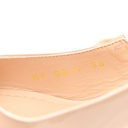 Christian Dior Patent Ribbon J'Adior Slingback 65mm Pumps 38 Nude 8 of 9