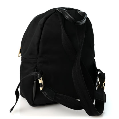 Versace Nylon Mini Palazzo Backpack Black 3 of 10