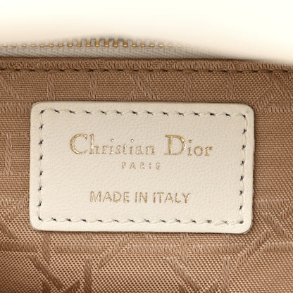 Christian Dior Lambskin Cannage Mini Lady Dior White 6 of 11