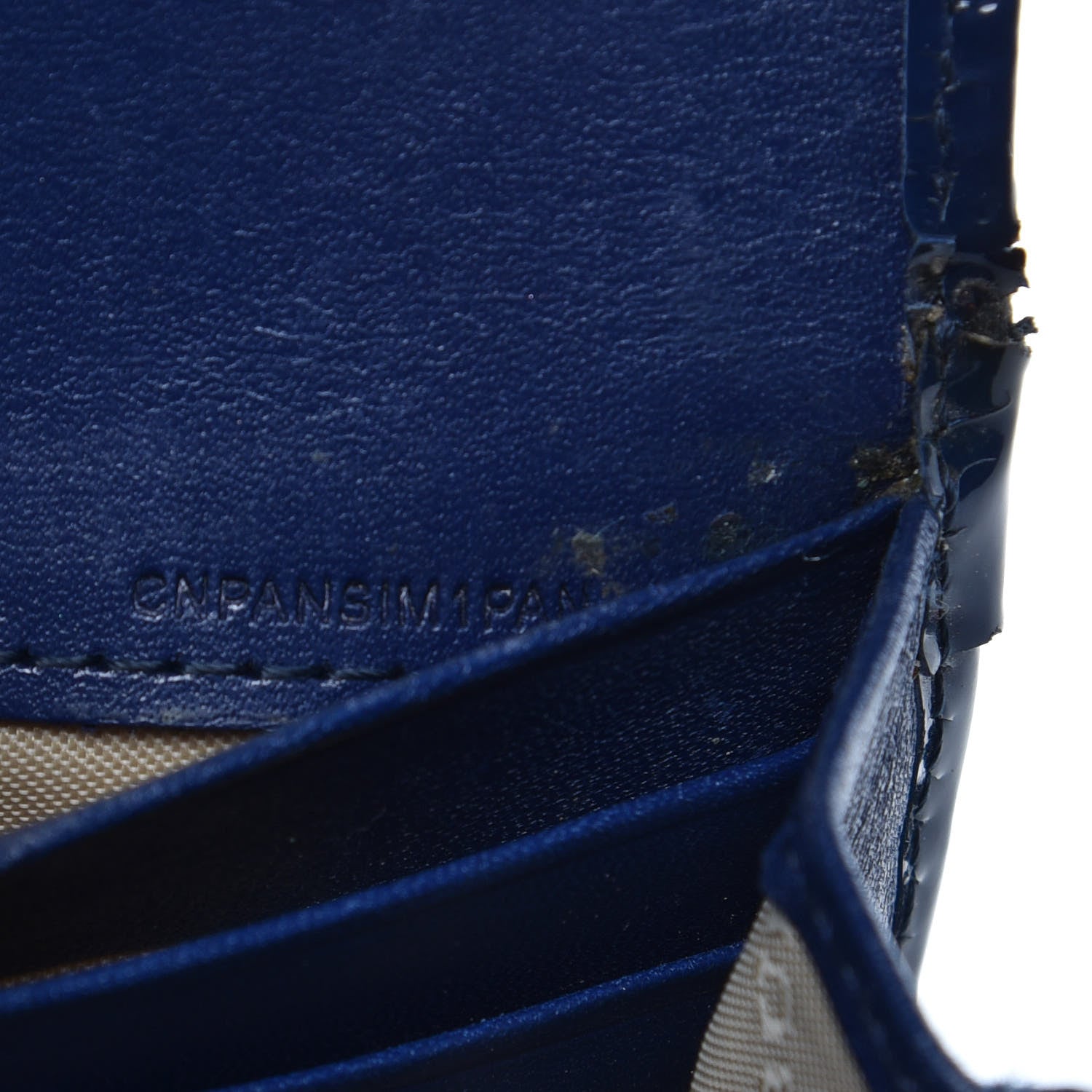 Burberry Supernova Check Penrose Continental Wallet Blue 8 of 16