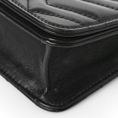 Gucci Calfskin Matelasse GG Marmont Mini Bag Black 8 of 10