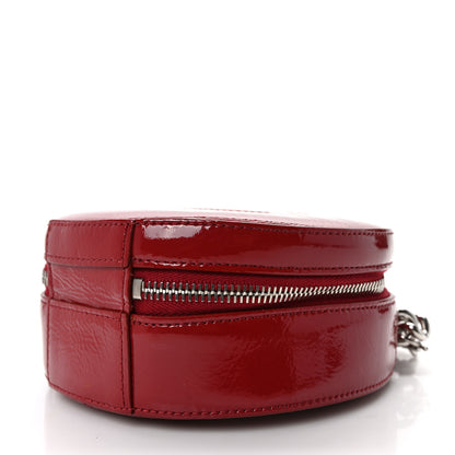 Chanel Patent Round As Earth Evening Bag Red 8 of 8