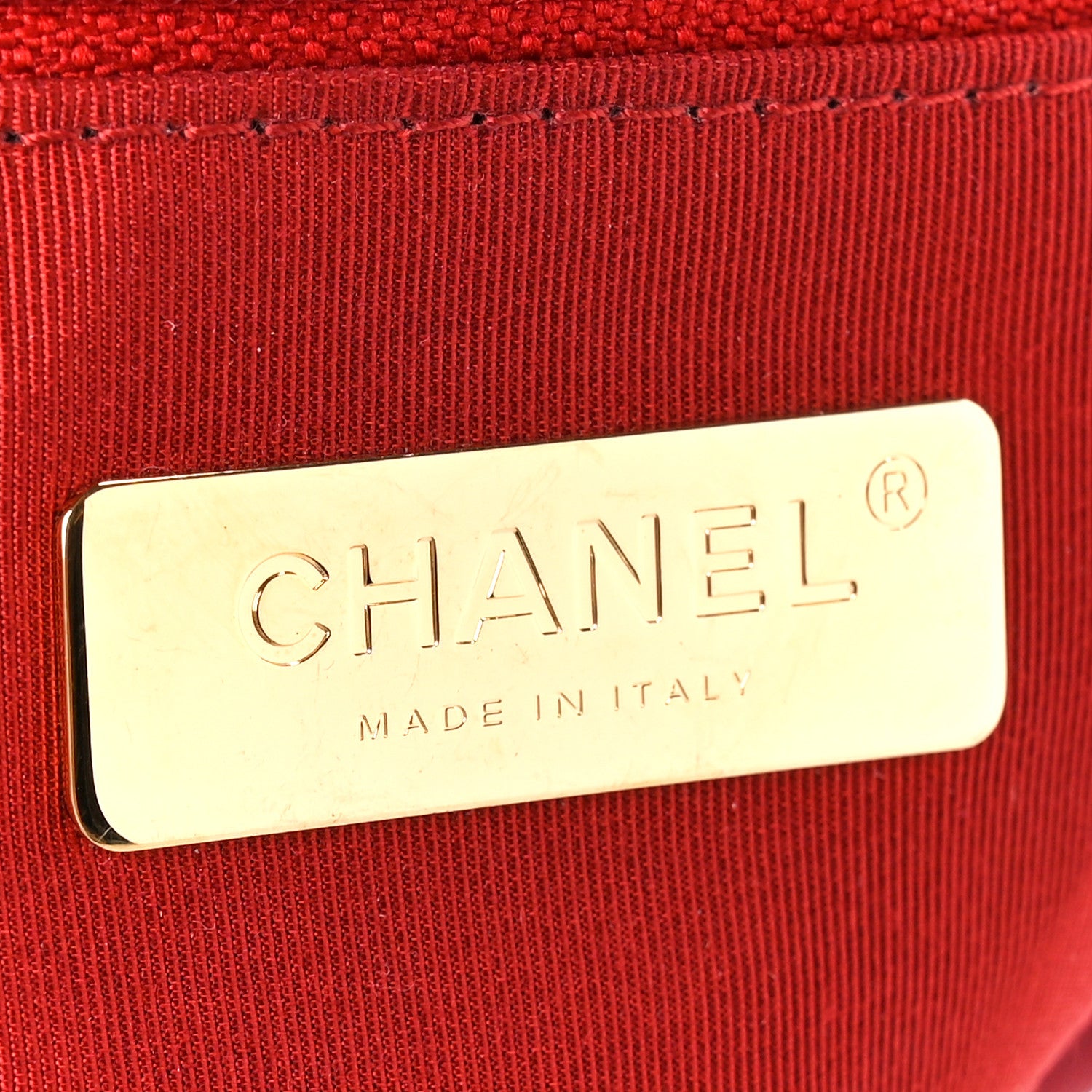 Chanel Goatskin Quilted Medium Chanel 19 Flap Red 6 of 10