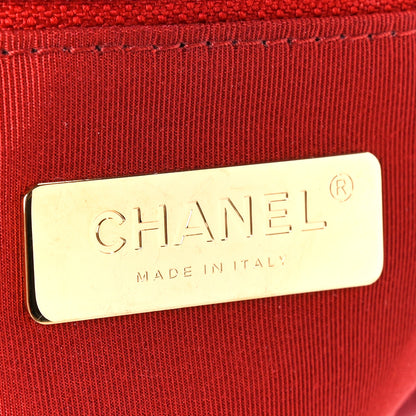 Chanel Goatskin Quilted Medium Chanel 19 Flap Red 6 of 10