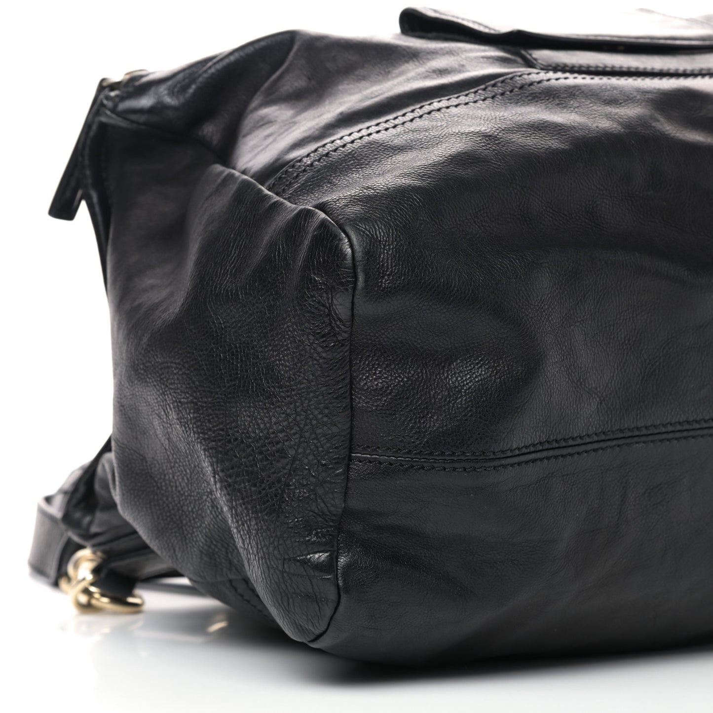 Calfskin Medium Braided Pandora Black