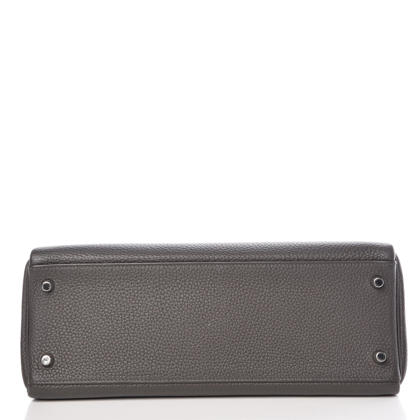 Taurillon Clemence Horseshoe Kelly Retourne 32 Graphite Tosca