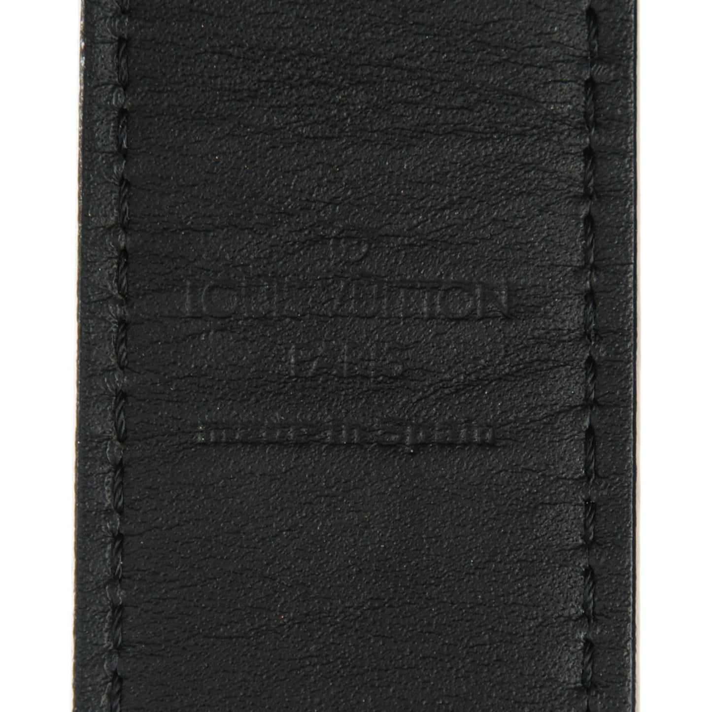 Monogram Multicolor LV Cut Reversible Belt 80 32 Black