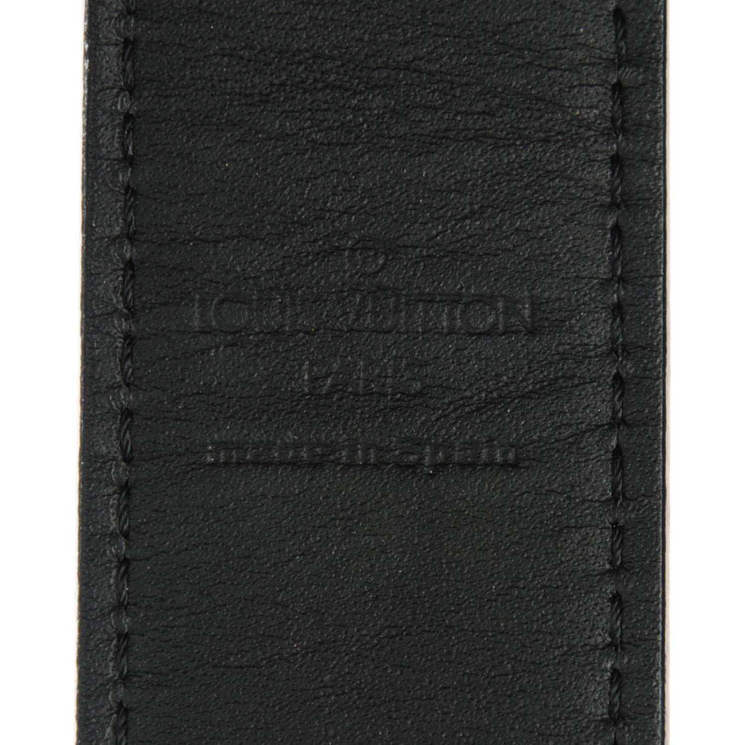 Louis Vuitton Monogram Multicolor LV Cut Reversible Belt 80 32 Black 6 of 8