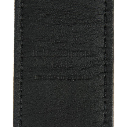 Louis Vuitton Monogram Multicolor LV Cut Reversible Belt 80 32 Black 6 of 8