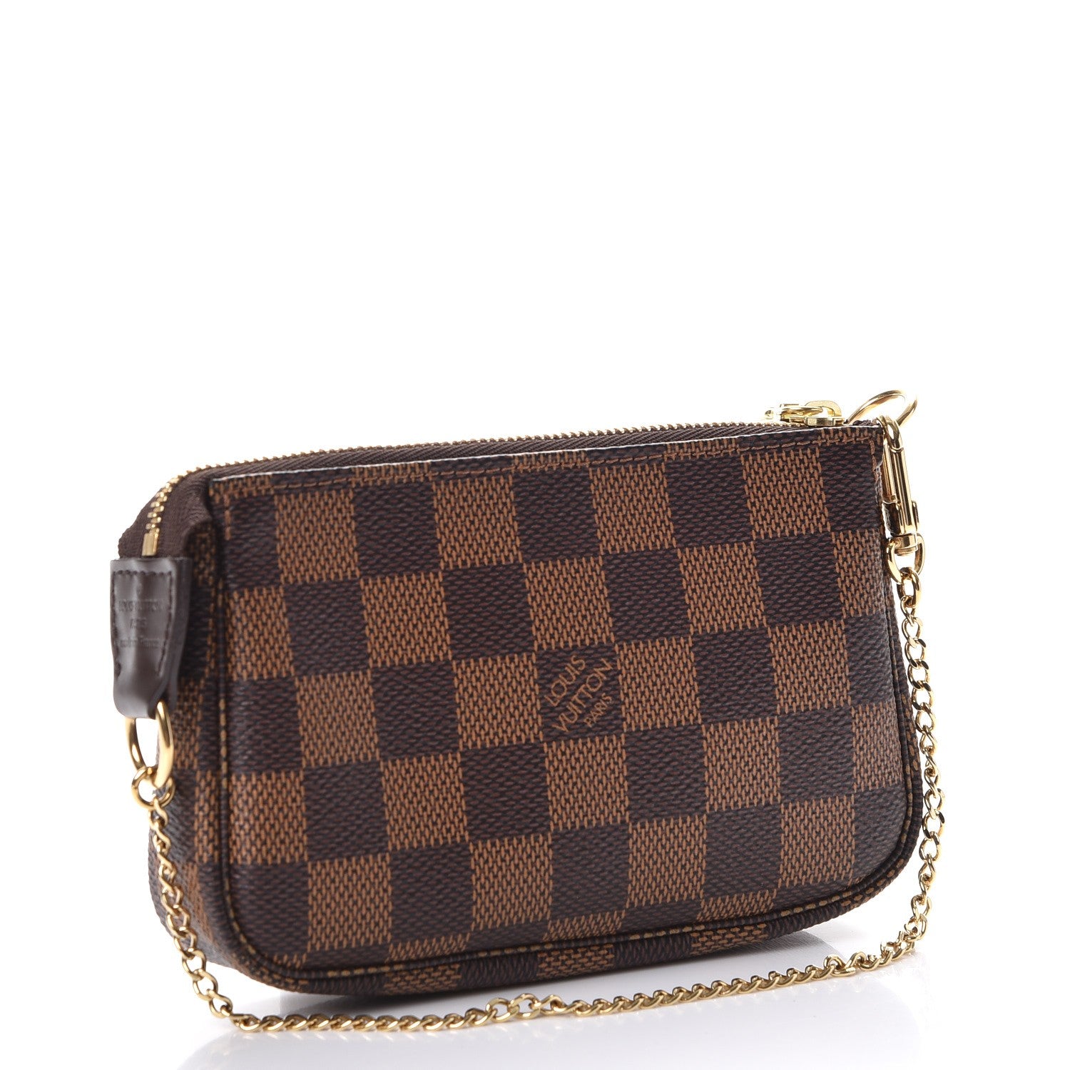 Louis Vuitton Damier Ebene Mini Pochette Accessories 3 of 7