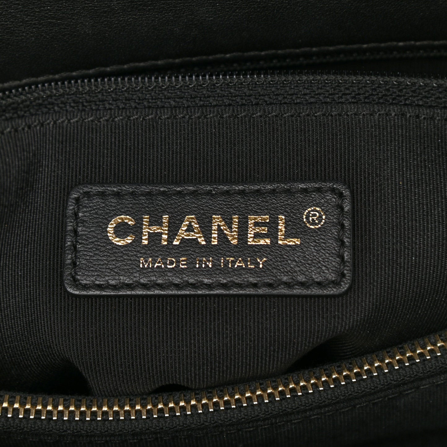 Shearling Lambskin Medium Coco Handle Flap Black