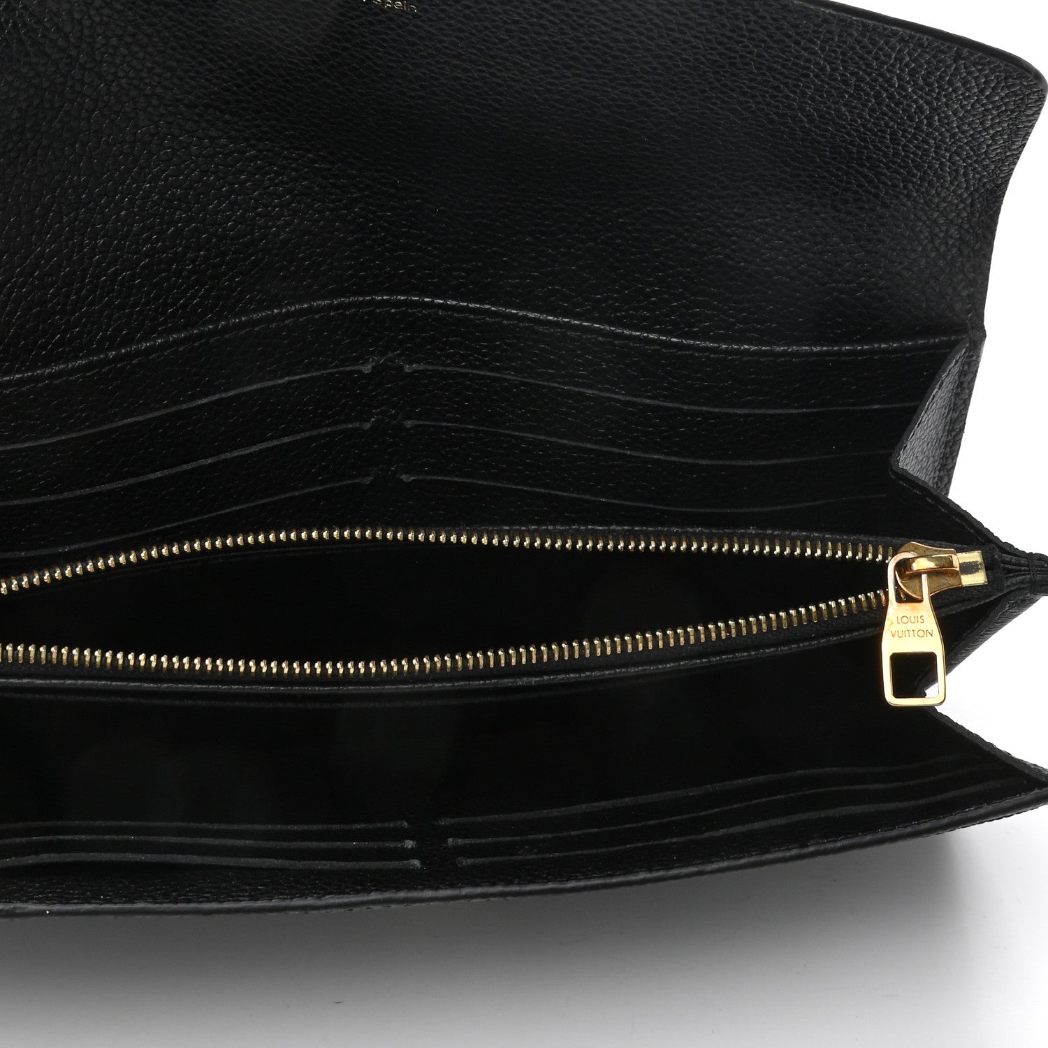 Louis Vuitton Empreinte Sarah Wallet NM Black 5 of 6