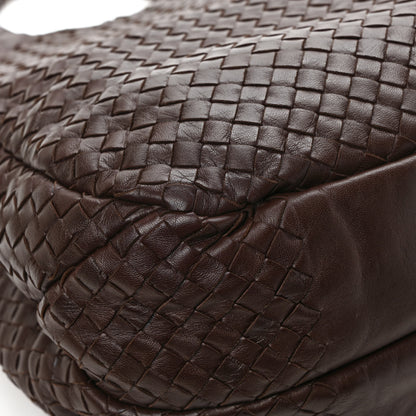 Bottega Veneta Nappa Intrecciato Medium Campana Hobo Ebano 9 of 10