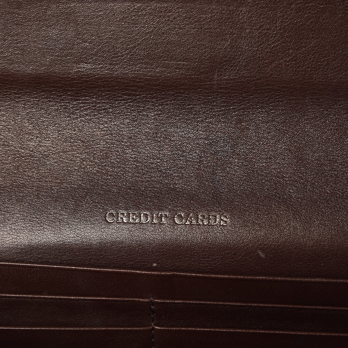 Guccissima Travel Document Case Brown