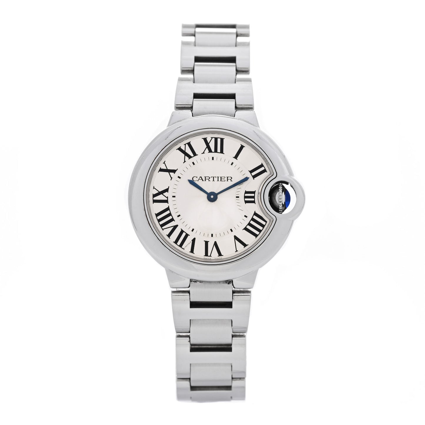 Stainless Steel 33mm Ballon Bleu De Cartier Quartz Watch