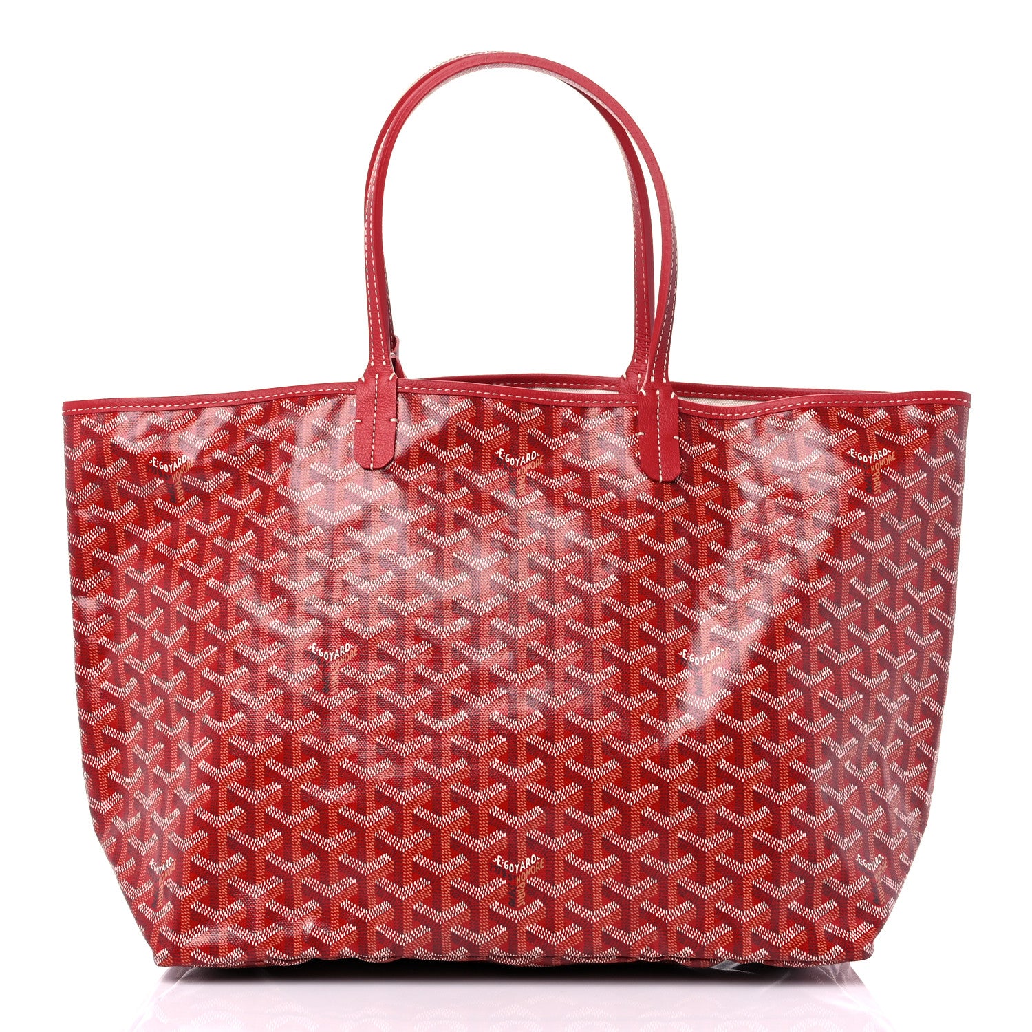 Goyard Goyardine Saint Louis PM Red 3 of 9