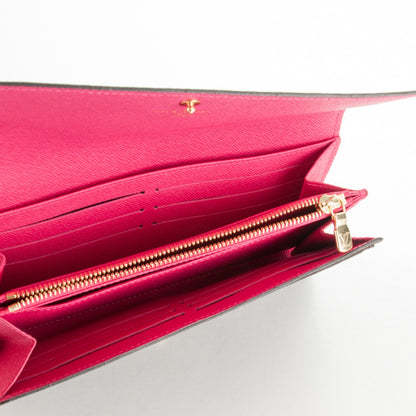 Louis Vuitton Monogram 2015 Christmas Animation Sarah Wallet Hibiscus 5 of 7