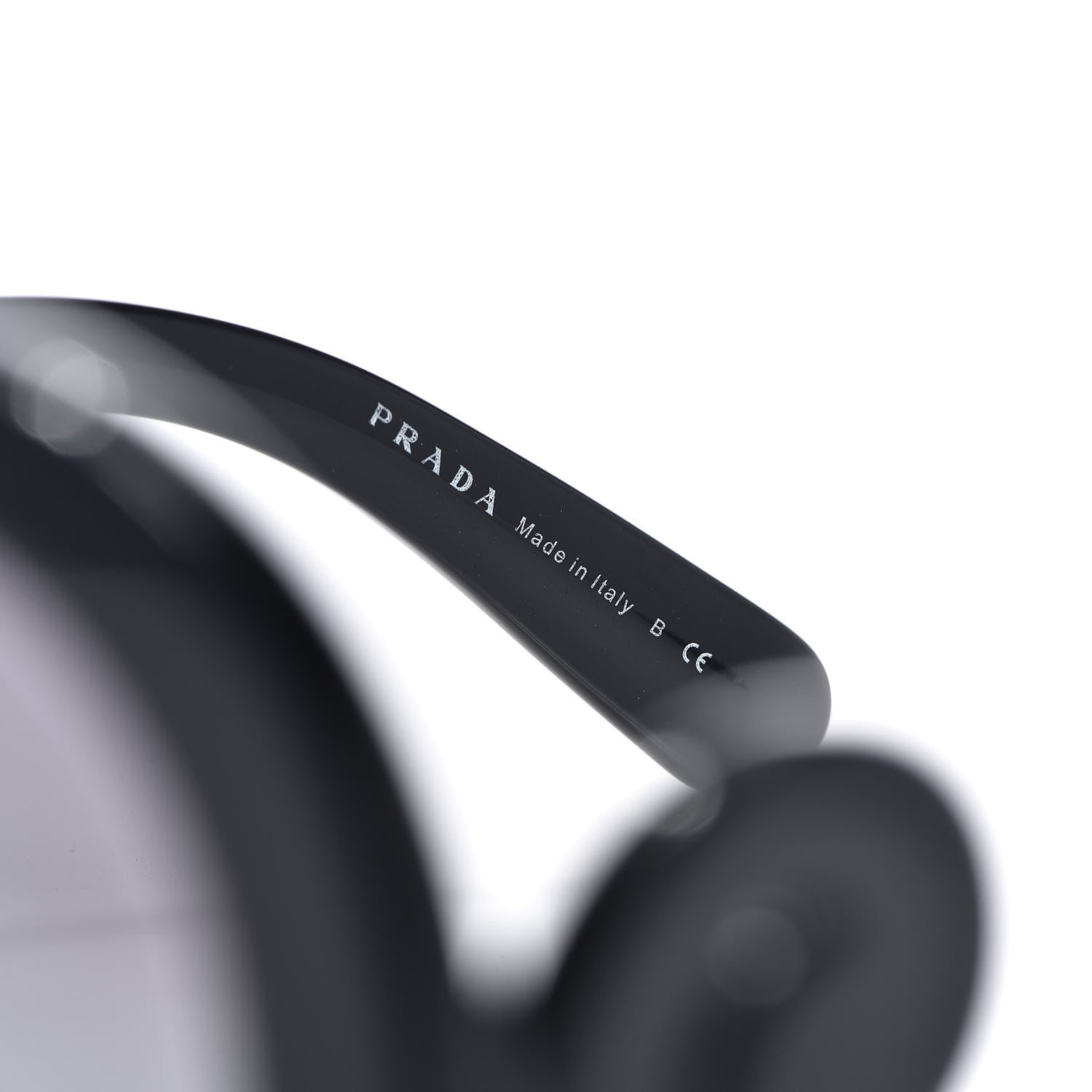 Prada Baroque Sunglasses SPR 27N Black 6 of 8