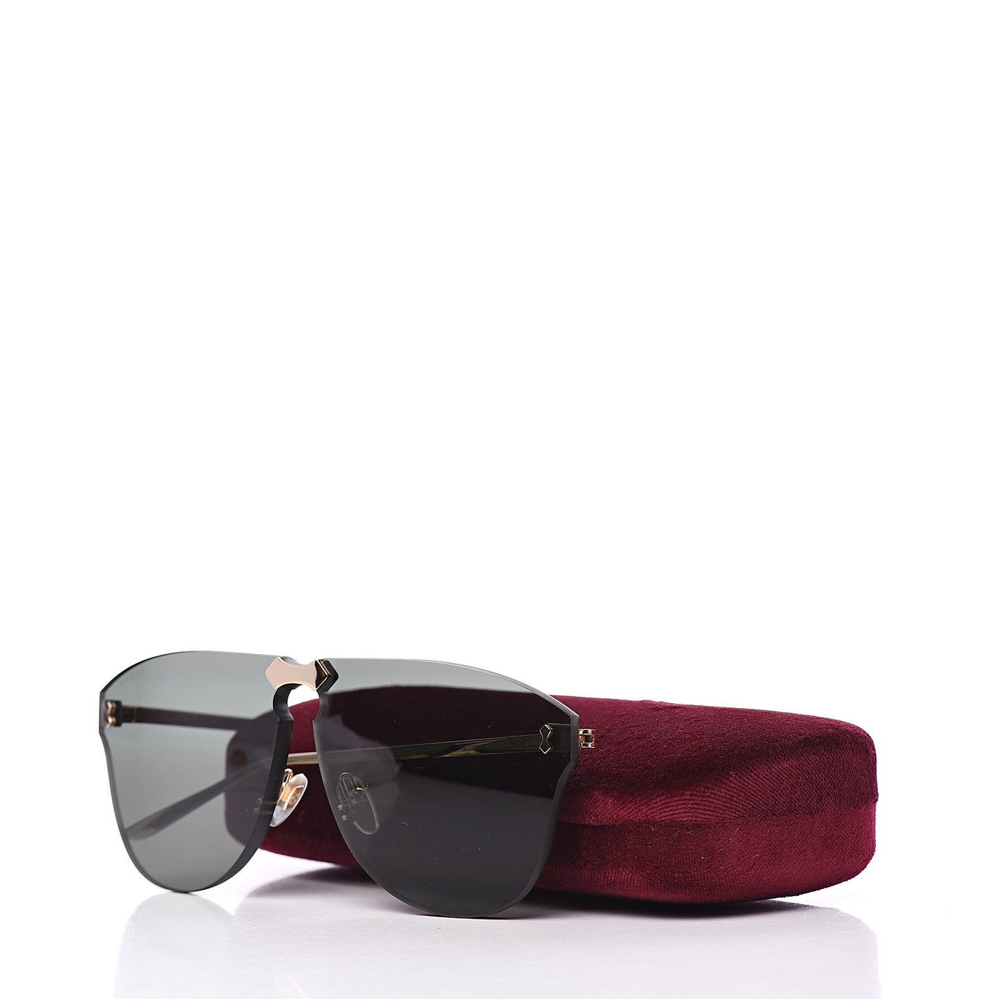 Rimless Sunglasses GG0354S Black