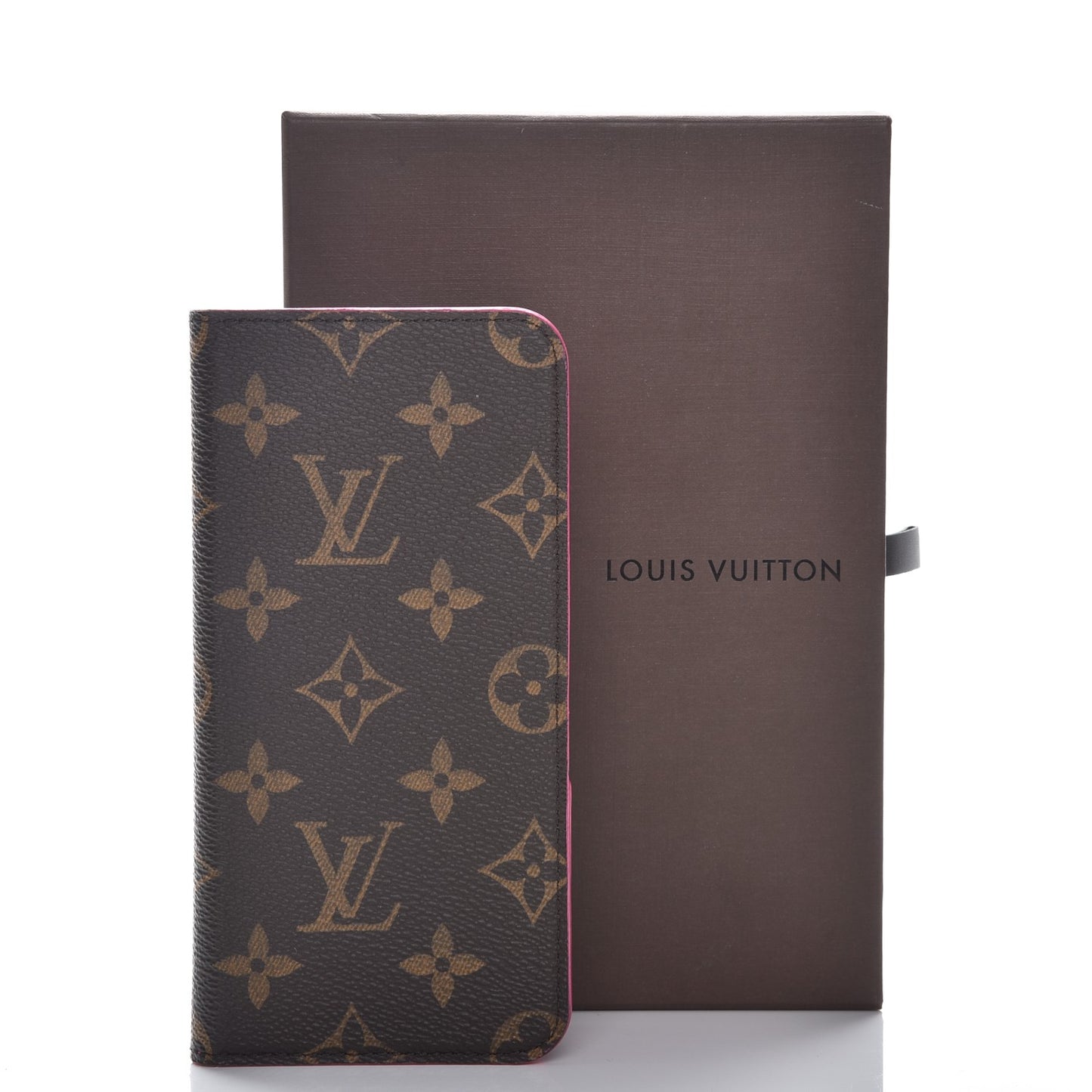 Monogram iPhone 6 Plus Folio Case Pink