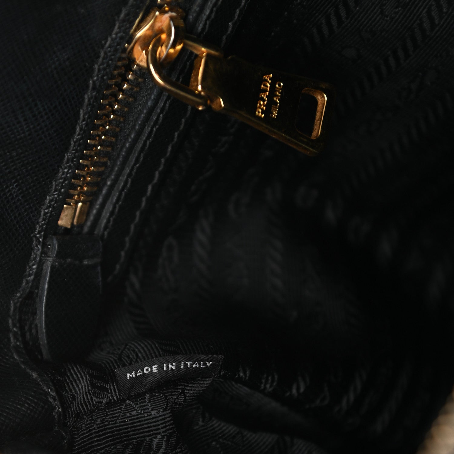 Prada Saffiano Small Galleria Double Zip Tote Black 16 of 35