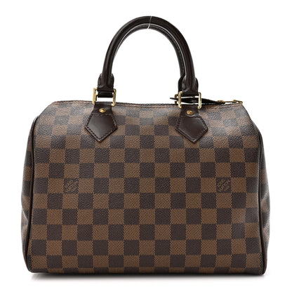 Louis Vuitton Damier Ebene Speedy 25 1 of 19
