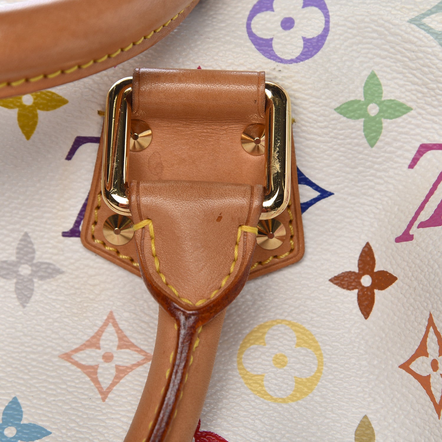 Louis Vuitton Monogram Multicolor Speedy 30 White 12 of 13