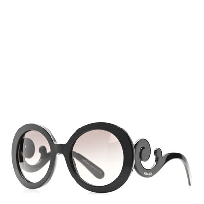 Prada Baroque Sunglasses SPR 27N Black 1 of 7