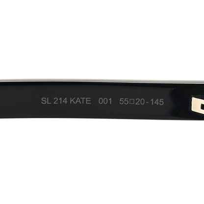 Saint Laurent New Wave SL214 Kate Cat Sunglasses Black 6 of 7