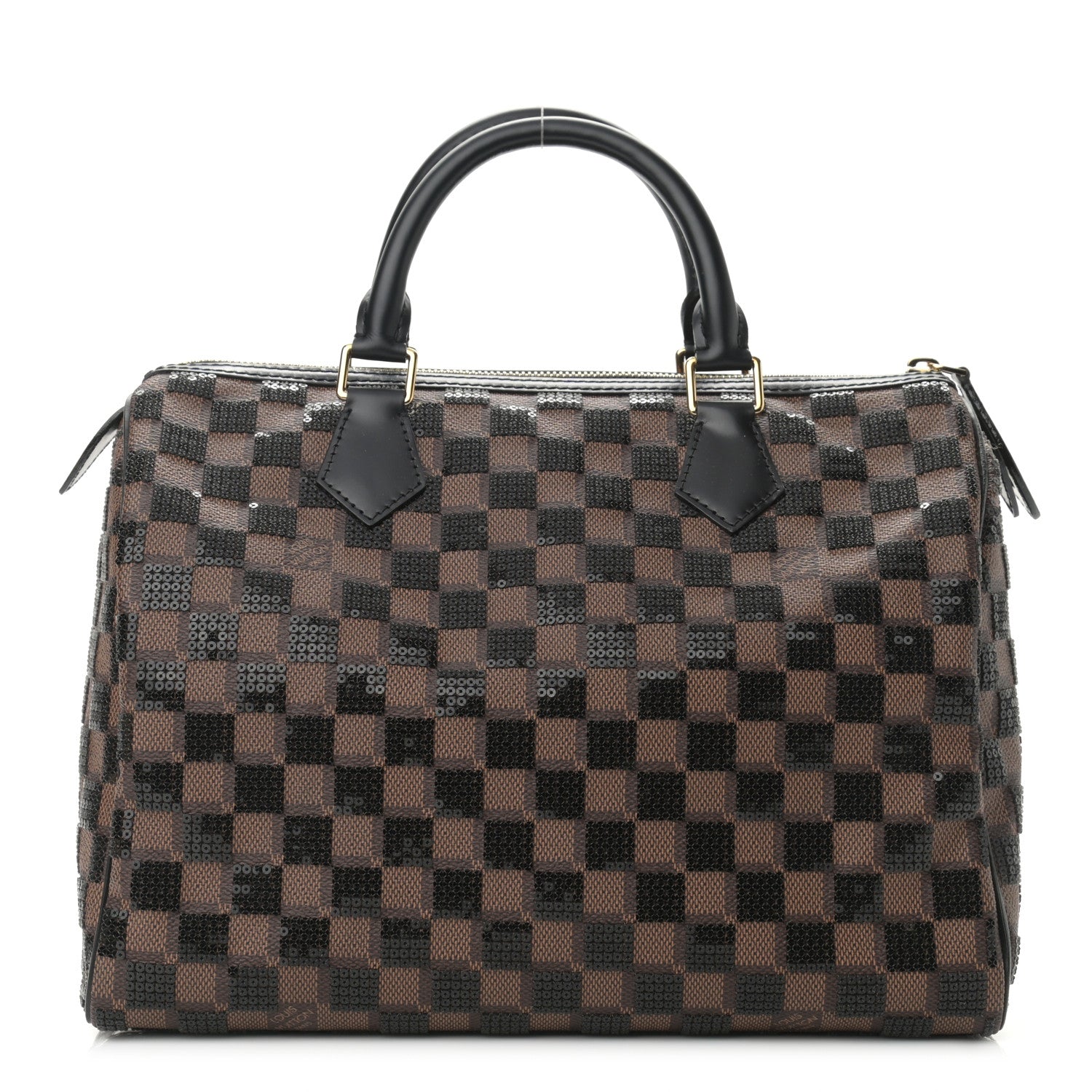 Louis Vuitton Damier Paillettes Speedy 30 Black 1 of 10