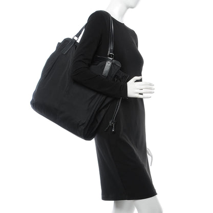 Burberry Nylon Buckleigh Packable Tote Black 2 of 9