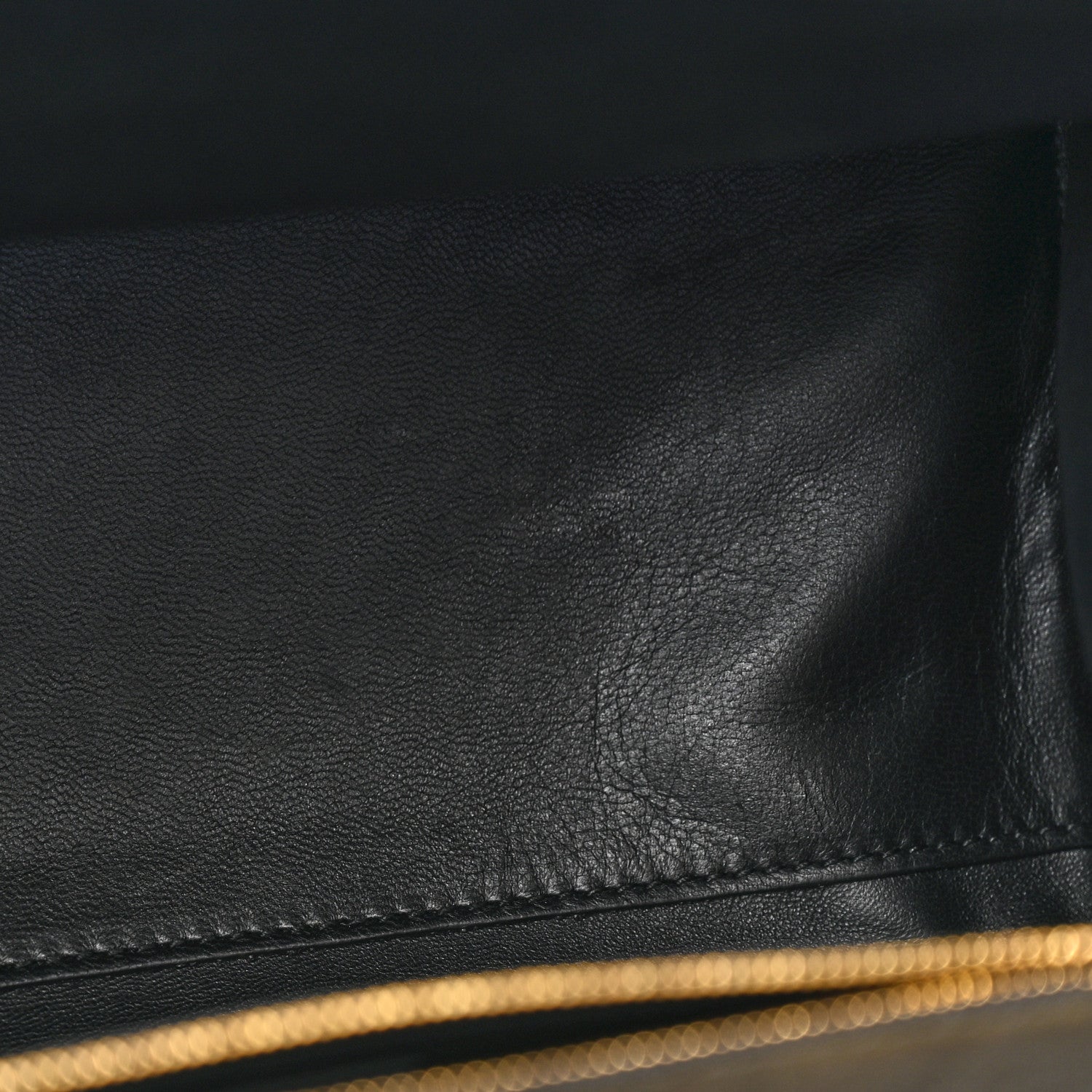Balenciaga Used Calfskin Money Top Handle Handbag Black 12 of 14