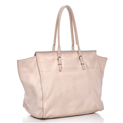 Balenciaga Calfskin Papier Ligne A5 Flap Tote Pink 3 of 21