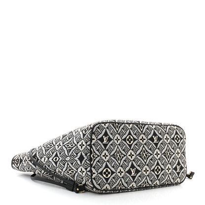 Louis Vuitton Jacquard Since 1854 Neverfull MM Grey 5 of 11